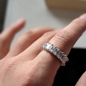 NWOT Sterling silver eternity band